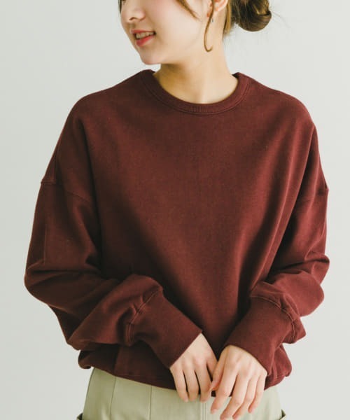 URBAN RESEARCH ITEMS / アーバンリサーチ アイテムズ 裏起毛ピグメントスウェット 裏起毛ピグメントスウェット[IT47-21A005]｜URBAN RESEARCH公式