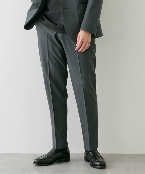 セオリー　Theory　イージースーツ　リネン　ストレッチ　ネイビー　現行 Theory - 美品 Theory セオリー ECO CRUNCH WASH リネン