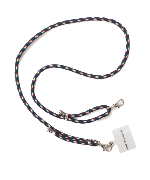 Arnold Palmer(アーノルドパーマー)の「パーマー ミックスコード シェア スマホストラップ(スマホグッズ・レディース・ベージュ/ネイビー・F)」の7枚目の写真