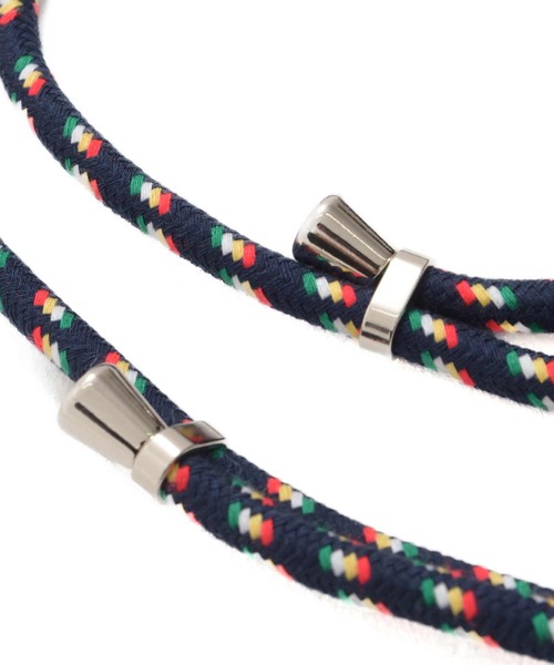 Arnold Palmer(アーノルドパーマー)の「パーマー ミックスコード シェア スマホストラップ(スマホグッズ・レディース・ベージュ/ネイビー・F)」の4枚目の写真