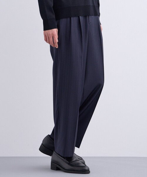 セットアップ着用可能】LORO PIANA FABRIC イージーパンツ（スラックス