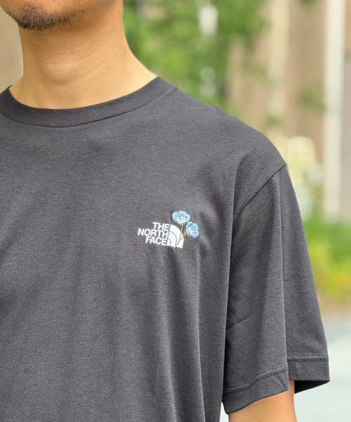 THE NORTH FACE】S/S Flower Logo Tee エスエスフラワーロゴ