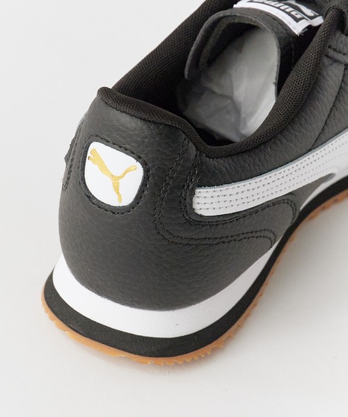 PUMA（プーマ）の「PUMA/プーマ ローマ ANNIVERSARIO スニーカー ガムソール メンズ 秋物 秋服 2026年秋冬（スニーカー・メンズ・ブラック・28/27.5/27/26.5/26）」の16枚目の写真