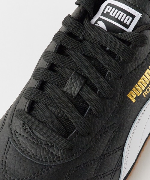 PUMA（プーマ）の「PUMA/プーマ ローマ ANNIVERSARIO スニーカー ガムソール メンズ 秋物 秋服 2026年秋冬（スニーカー・メンズ・ブラック・28/27.5/27/26.5/26）」の12枚目の写真