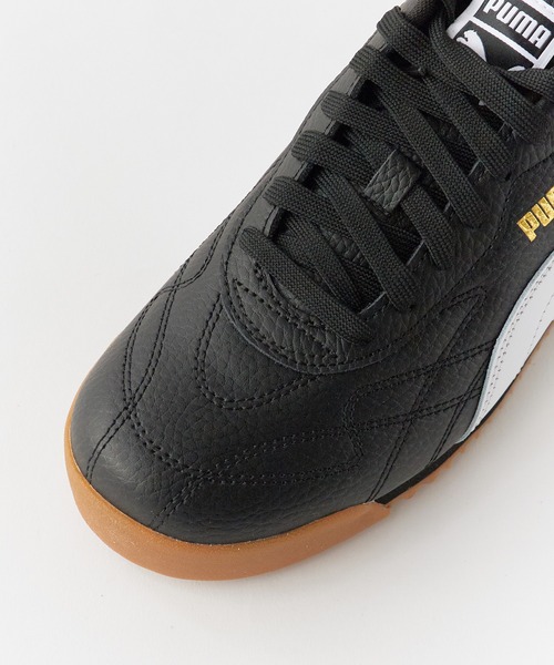PUMA（プーマ）の「PUMA/プーマ ローマ ANNIVERSARIO スニーカー ガムソール メンズ 秋物 秋服 2026年秋冬（スニーカー・メンズ・ブラック・28/27.5/27/26.5/26）」の11枚目の写真