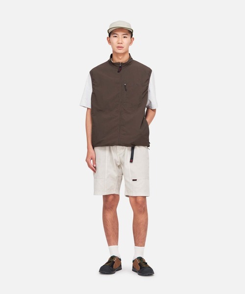 GRAMICCI ナイロンベスト　オレンジ　24ss GRAMICCI ナイロンベスト オレンジ 24ss Nylon Vest – Gramicci