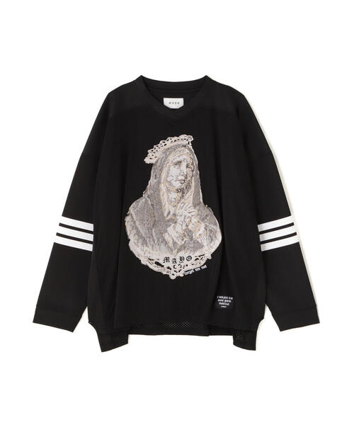 セール】MAYO/メイヨー/MARIA EMBROIDERY GAME SHIRTS（Tシャツ