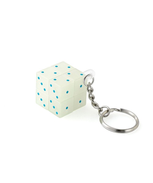 HIGHTIDE（ハイタイド）の「マジックキューブ キーホルダー キーリング グロー 蓄光 チャーム ミニ（キーホルダー・メンズ・その他・FREE）」の7枚目の写真