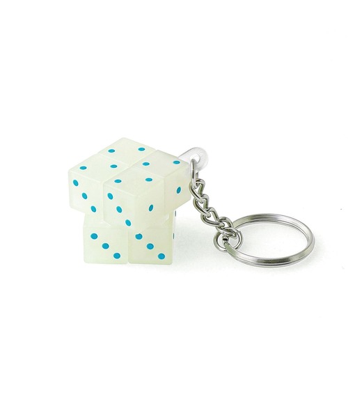 HIGHTIDE（ハイタイド）の「マジックキューブ キーホルダー キーリング グロー 蓄光 チャーム ミニ（キーホルダー・メンズ・その他・FREE）」の8枚目の写真