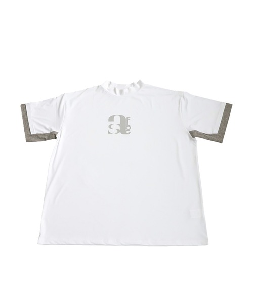 tシャツ 「STCH」切り替えロゴトップス レディース メンズ セール】【STCH】切り替えロゴトップス（Tシャツ/カットソー