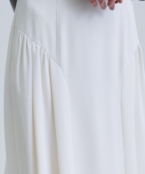 GALLEST(ギャレスト)の「ドレープギャザースカート(スカート・レディース・ブラック/ホワイト/グリーン系・36/38/40)」の13枚目の写真