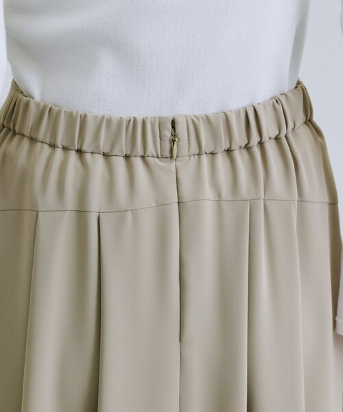 GALLEST(ギャレスト)の「ドレープギャザースカート(スカート・レディース・ブラック/ホワイト/グリーン系・36/38/40)」の5枚目の写真