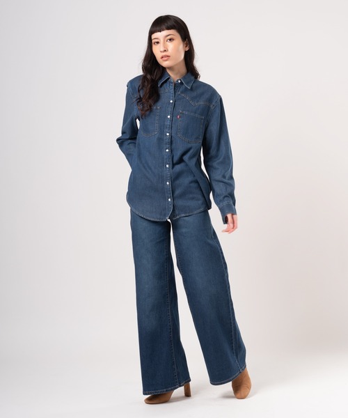 セール】Levi's/リーバイス 318(TM) シェーピング ワイドレッグ
