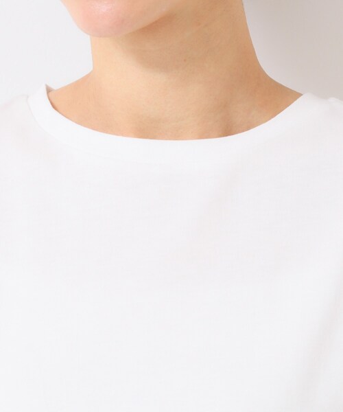 Dessin(デッサン)の「【レイヤード・1枚着・プチプラ】シャツテールTシャツ(XS~L)(Tシャツ/カットソー・レディース・ブラック系その他3/ホワイト系/ブラック・00/01/02/03)」の19枚目の写真