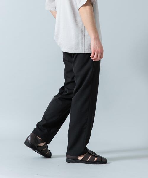 URBAN RESEARCH ROSSO MEN(アーバンリサーチロッソメン)の「『WEB限定』『セットアップ対応/XLサイズあり』リネンライクリラックステーパードパンツ(その他パンツ・メンズ・ネイビー/ブラック・X-LARGE/LARGE/MEDIUM)」の5枚目の写真