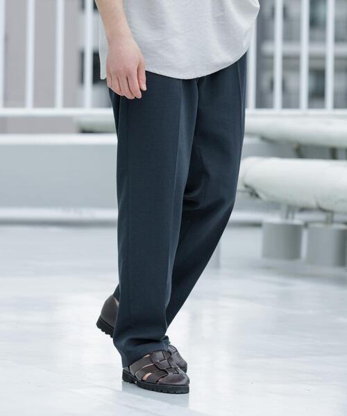 URBAN RESEARCH ROSSO MEN(アーバンリサーチロッソメン)の「『WEB限定』『セットアップ対応/XLサイズあり』リネンライクリラックステーパードパンツ(その他パンツ・メンズ・ネイビー/ブラック・X-LARGE/LARGE/MEDIUM)」の12枚目の写真