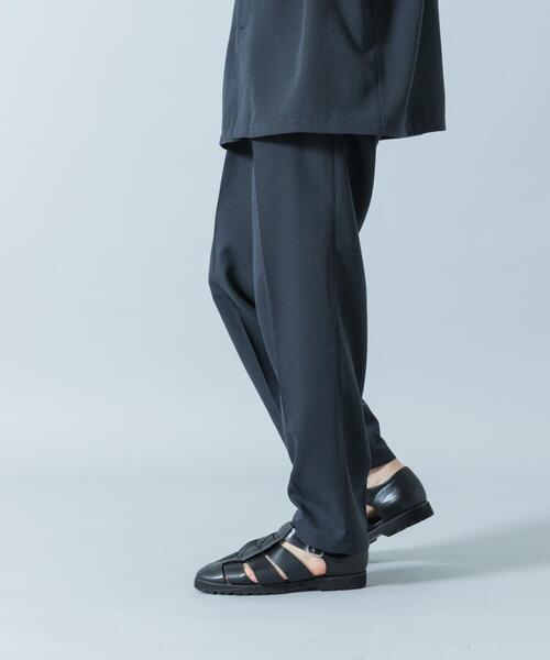 URBAN RESEARCH ROSSO MEN(アーバンリサーチロッソメン)の「『WEB限定』『セットアップ対応/XLサイズあり』リネンライクリラックステーパードパンツ(その他パンツ・メンズ・ネイビー/ブラック・X-LARGE/LARGE/MEDIUM)」の22枚目の写真