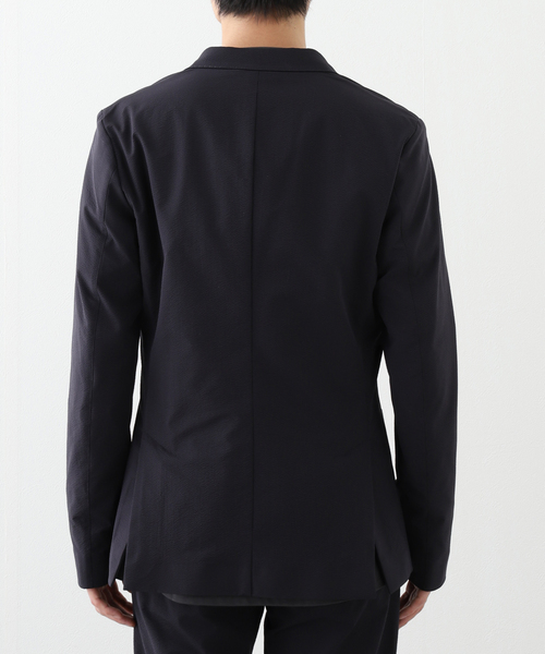 HERNO(ヘルノ)の「HERNO (ヘルノ) SeerSucker Stretch 2BJK GA000192U(テーラードジャケット・メンズ・ネイビー・46)」の6枚目の写真