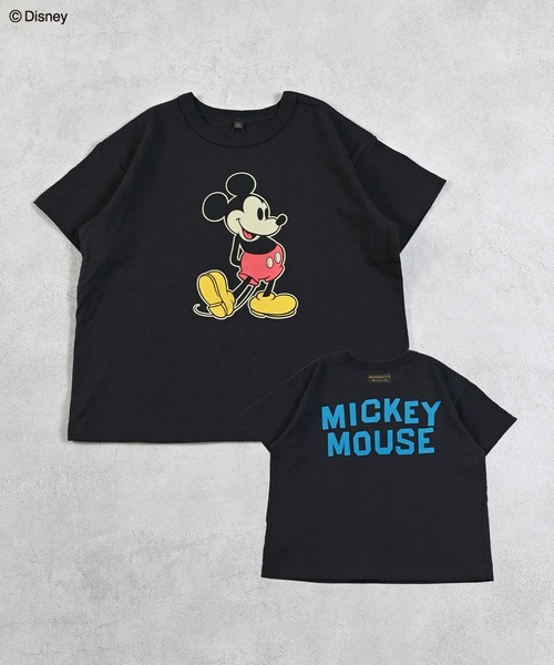 セール】【Disney】ミッキーマウス/プリントTシャツ（Tシャツ
