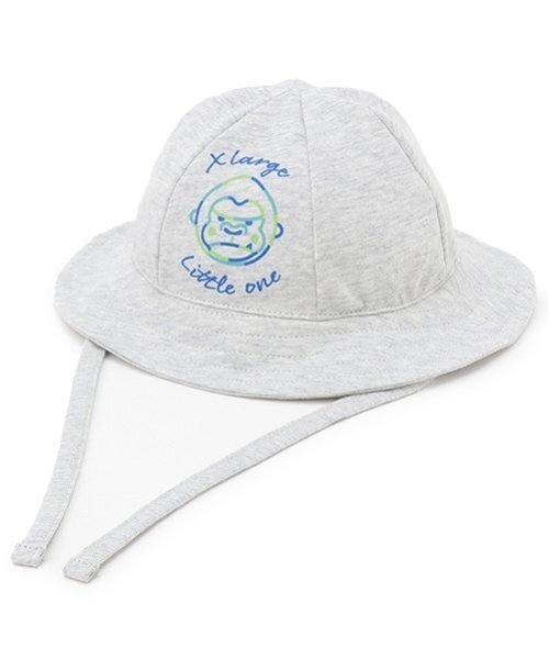 XLARGE KIDS（エクストララージキッズ）の「マルチファニーゴリラベビーハット（ハット・キッズ・ブルー/トップグレー/グリーン・44-46cm）」の2枚目の写真