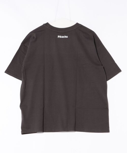 Honeys（ハニーズ）の「【ＵＶカット】ポケモン／ゆるＴシャツ（Tシャツ/カットソー・レディース・オートミール/ホワイト系その他/ブルー系その他3/ブラック系その他2/ピンク系その他/ブラック系その他/ミント・LL/M/SS/S/L）」の9枚目の写真