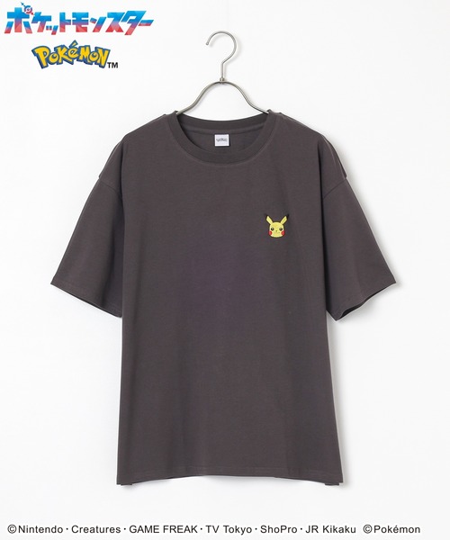 Honeys（ハニーズ）の「【ＵＶカット】ポケモン／ゆるＴシャツ（Tシャツ/カットソー・レディース・オートミール/ホワイト系その他/ブルー系その他3/ブラック系その他2/ピンク系その他/ブラック系その他/ミント・LL/M/SS/S/L）」の17枚目の写真