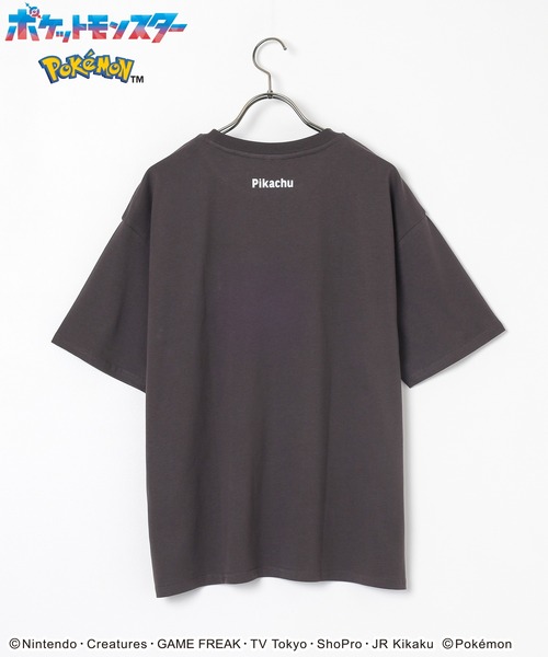 Honeys（ハニーズ）の「【ＵＶカット】ポケモン／ゆるＴシャツ（Tシャツ/カットソー・レディース・オートミール/ホワイト系その他/ブルー系その他3/ブラック系その他2/ピンク系その他/ブラック系その他/ミント・LL/M/SS/S/L）」の18枚目の写真
