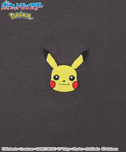 Honeys（ハニーズ）の「【ＵＶカット】ポケモン／ゆるＴシャツ（Tシャツ/カットソー・レディース・オートミール/ホワイト系その他/ブルー系その他3/ブラック系その他2/ピンク系その他/ブラック系その他/ミント・LL/M/SS/S/L）」の19枚目の写真