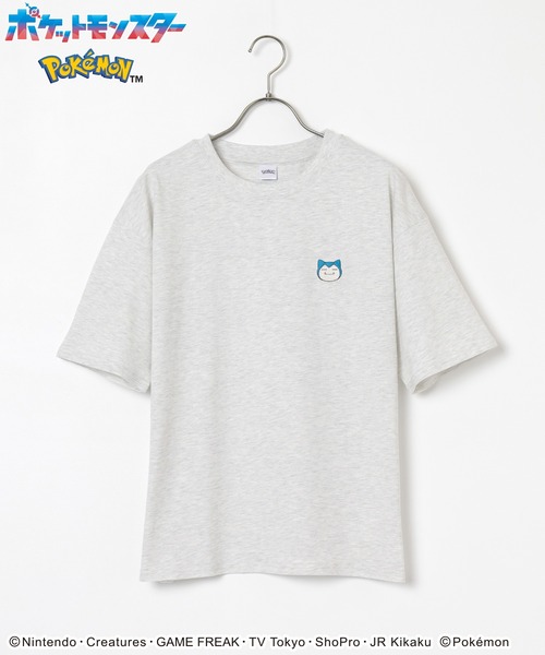 Honeys（ハニーズ）の「【ＵＶカット】ポケモン／ゆるＴシャツ（Tシャツ/カットソー・レディース・オートミール/ホワイト系その他/ブルー系その他3/ブラック系その他2/ピンク系その他/ブラック系その他/ミント・LL/M/SS/S/L）」の20枚目の写真