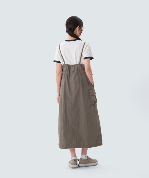 Snow Peak(スノーピーク)の「Snow Peak / Taslan Sleeveless Dress スリーブレスワンピース(ワンピース・レディース・ブラック/カーキ/ベージュ・S/M/L)」の8枚目の写真