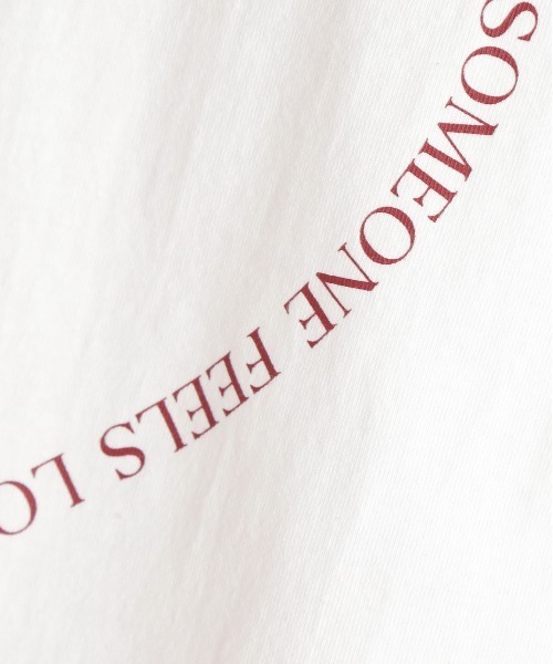 N.（N. Natural Beauty Basic）（エヌエヌナチュラルビューティーベーシック）の「ハートフレームロゴＴ（Tシャツ/カットソー・レディース・オフホワイト/チャコールグレー/ライトグリーン・MEDIUM）」の15枚目の写真