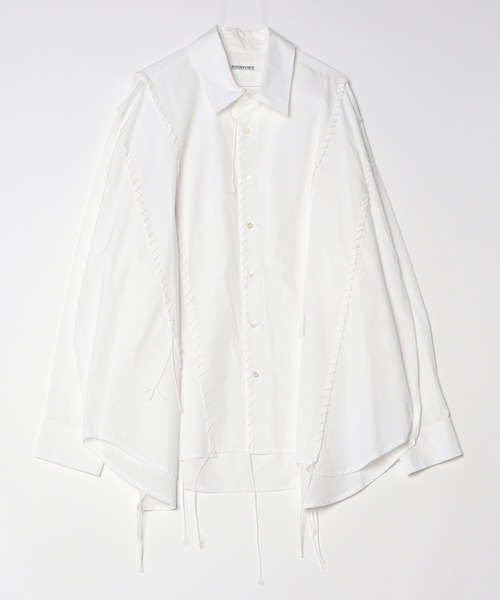 DISCOVERED(ディスカバード)の「DISCOVERED DOCKING WIDE LOOPING SHIRTS(シャツ/ブラウス・メンズ・ブラック/ホワイト・3/1)」の13枚目の写真