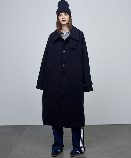 ドンルク様ebureロンハーマンヘビーメルトンビッグカラーショートPコート36 美品☆雑誌掲載☆ebure☆ヘビーメルトン☆ビックカラーショート