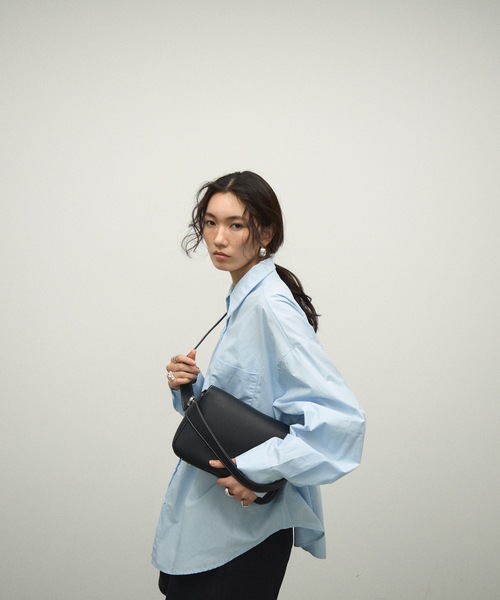 Lutim by u(ルチバイユー)の「Inside multi-pocket shoulder bag / インサイドマルチポケットショルダーバック(ショルダーバッグ・レディース・ホワイト/ブラウン/ブラック/ミント/イエロー・FREE)」の9枚目の写真