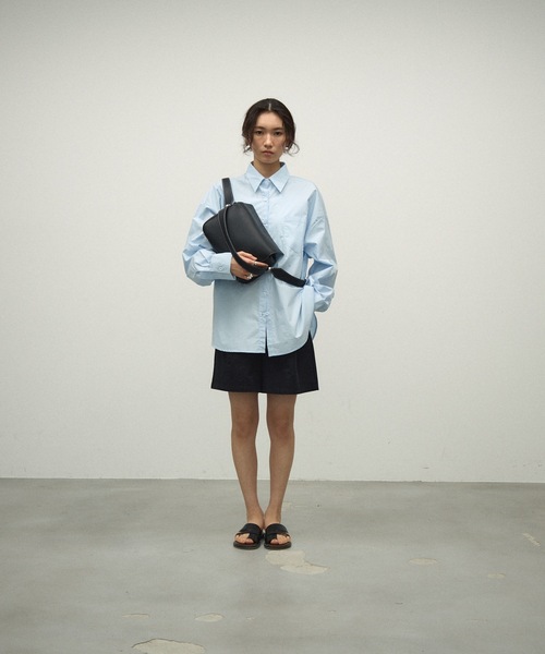 Lutim by u(ルチバイユー)の「Inside multi-pocket shoulder bag / インサイドマルチポケットショルダーバック(ショルダーバッグ・レディース・ホワイト/ブラウン/ブラック/ミント/イエロー・FREE)」の17枚目の写真
