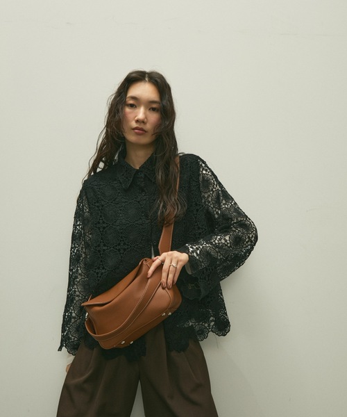 Inside multi-pocket shoulder bag / インサイドマルチポケット