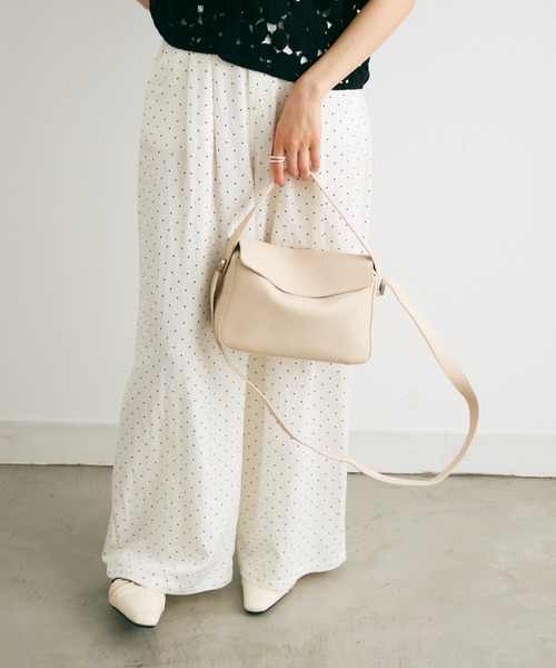 セール】Inside multi-pocket shoulder bag / インサイドマルチ