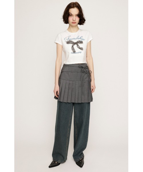 【スライ】RIBBON COMPACT Tシャツ SLY tシャツ RIBBON COMPACT T/SH リボン コンパクト Tシャツ
