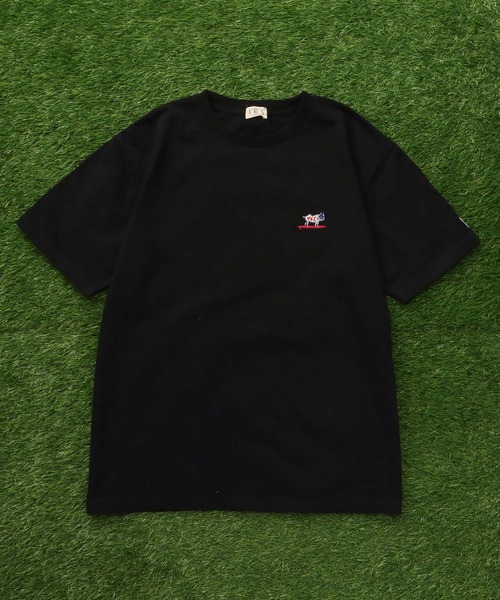 The Endless Summer（エンドレスサマー）の「TES ORGANIC COTTON HUNTINGTON BIG T-SHIRT / オーガニックコットンビッグT（Tシャツ/カットソー・メンズ・モカ/アイボリー/ホワイト/ブラック/レッド・SMALL/MEDIUM/LARGE/X-LARGE）」の10枚目の写真