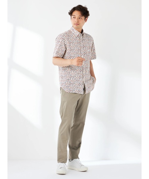 McGREGOR(マックレガー)の「ジャージプリント(小花)シャツ(シャツ/ブラウス・メンズ・ネイビー/アイボリー・L/M)」の13枚目の写真