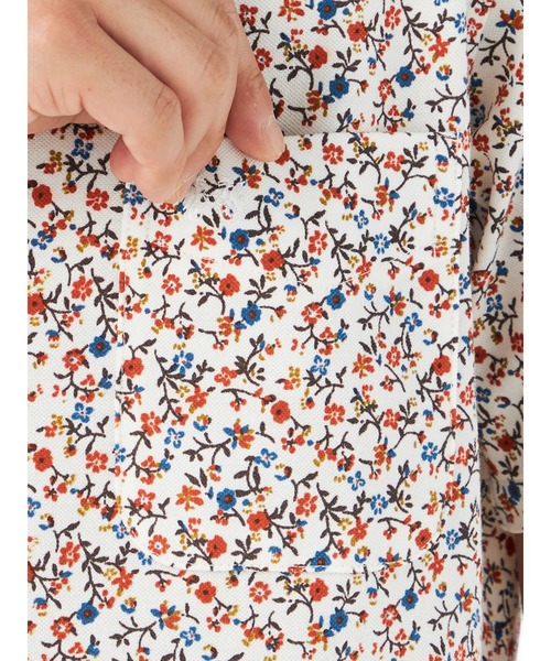 McGREGOR(マックレガー)の「ジャージプリント(小花)シャツ(シャツ/ブラウス・メンズ・ネイビー/アイボリー・L/M)」の5枚目の写真