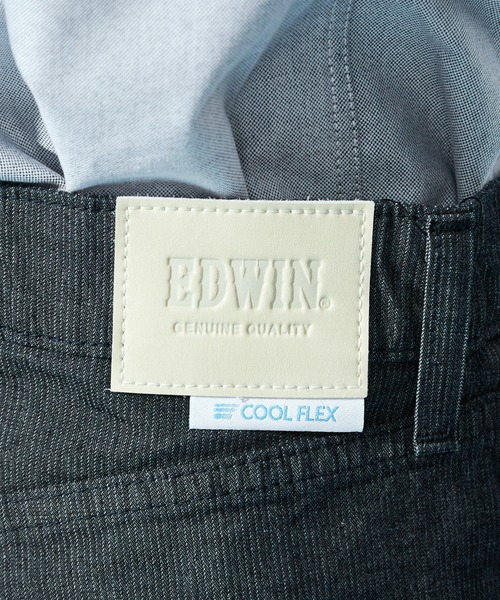EDWIN(エドウィン)の「EDWIN エドウィン【夏用】COOL ルーズストレート ジーンズ デニムパンツ 涼しい(デニムパンツ・メンズ・ブルー/インディゴブルー/オリーブ・30/28/32/31/29/34/33/36)」の10枚目の写真