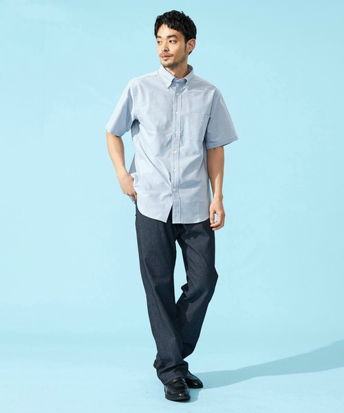 EDWIN(エドウィン)の「EDWIN エドウィン【夏用】COOL ルーズストレート ジーンズ デニムパンツ 涼しい(デニムパンツ・メンズ・ブルー/インディゴブルー/オリーブ・30/28/32/31/29/34/33/36)」の11枚目の写真
