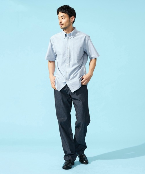 EDWIN(エドウィン)の「EDWIN エドウィン【夏用】COOL ルーズストレート ジーンズ デニムパンツ 涼しい(デニムパンツ・メンズ・ブルー/インディゴブルー/オリーブ・30/28/32/31/29/34/33/36)」の12枚目の写真