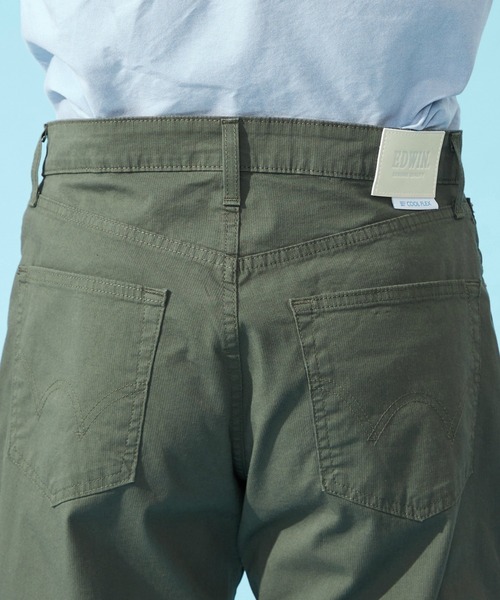 EDWIN(エドウィン)の「EDWIN エドウィン【夏用】COOL ルーズストレート ジーンズ デニムパンツ 涼しい(デニムパンツ・メンズ・ブルー/インディゴブルー/オリーブ・30/28/32/31/29/34/33/36)」の19枚目の写真