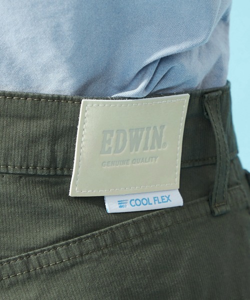 EDWIN(エドウィン)の「EDWIN エドウィン【夏用】COOL ルーズストレート ジーンズ デニムパンツ 涼しい(デニムパンツ・メンズ・ブルー/インディゴブルー/オリーブ・30/28/32/31/29/34/33/36)」の20枚目の写真