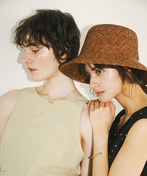 URBAN RESEARCH DOORS（アーバンリサーチドアーズ）の「リボン麦わら帽子（ハット・レディース・ブラック/ブラウン・ONE）」の9枚目の写真