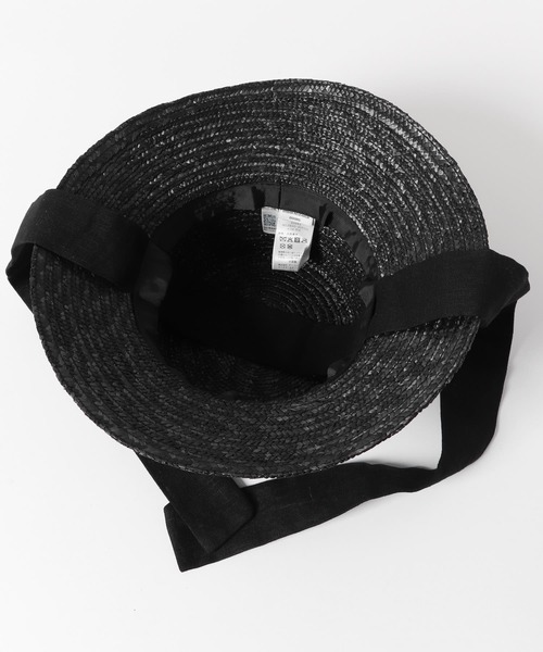 URBAN RESEARCH DOORS（アーバンリサーチドアーズ）の「リボン麦わら帽子（ハット・レディース・ブラック/ブラウン・ONE）」の18枚目の写真