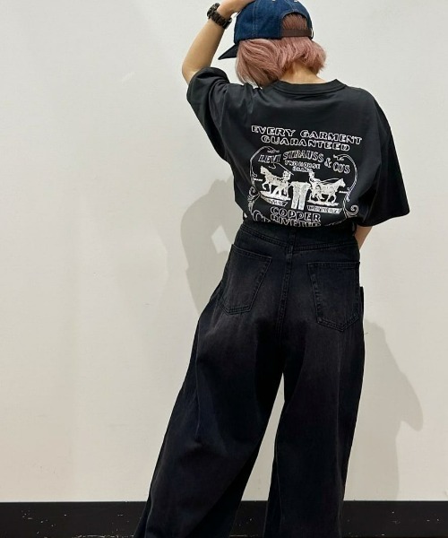 Levi's(リーバイス)の「【Levi's】「VINTAGE FIT TEE」ヴィンテージフィットTシャツ(Tシャツ/カットソー・メンズ・ブラック・S/M/L)」の17枚目の写真