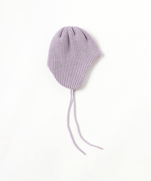 こども ビームス（コドモビームス）の「INFIELDER DESIGN / イヤーフラップ キャップ（ニットキャップ/ビーニー・キッズ・パープル系その他2/ブラウン/レッド系その他7・ONE SIZE）」の9枚目の写真